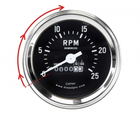 Mechanical Tachometer For Diesel Engines